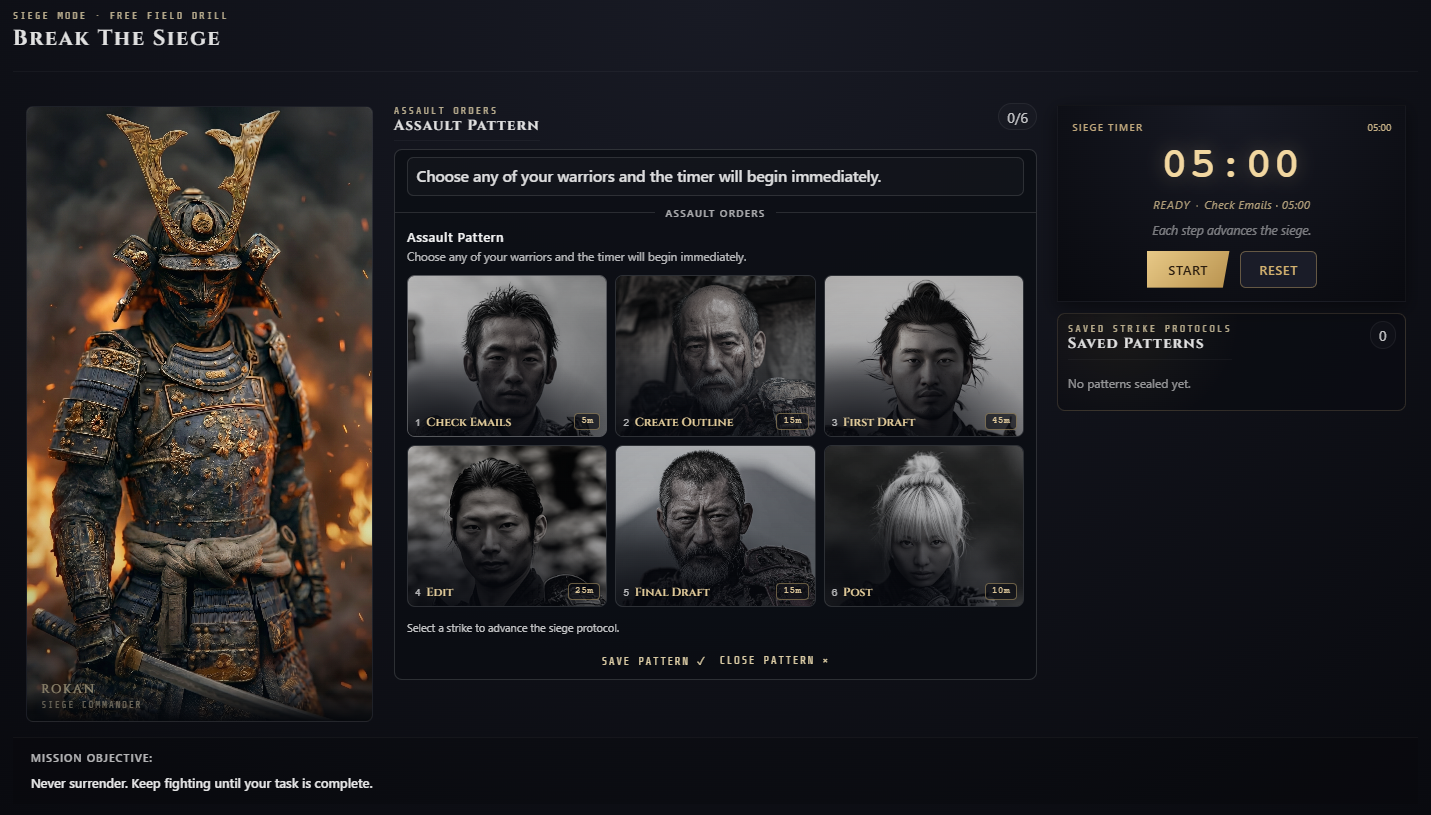 Ronin Reborn — 3 of 3