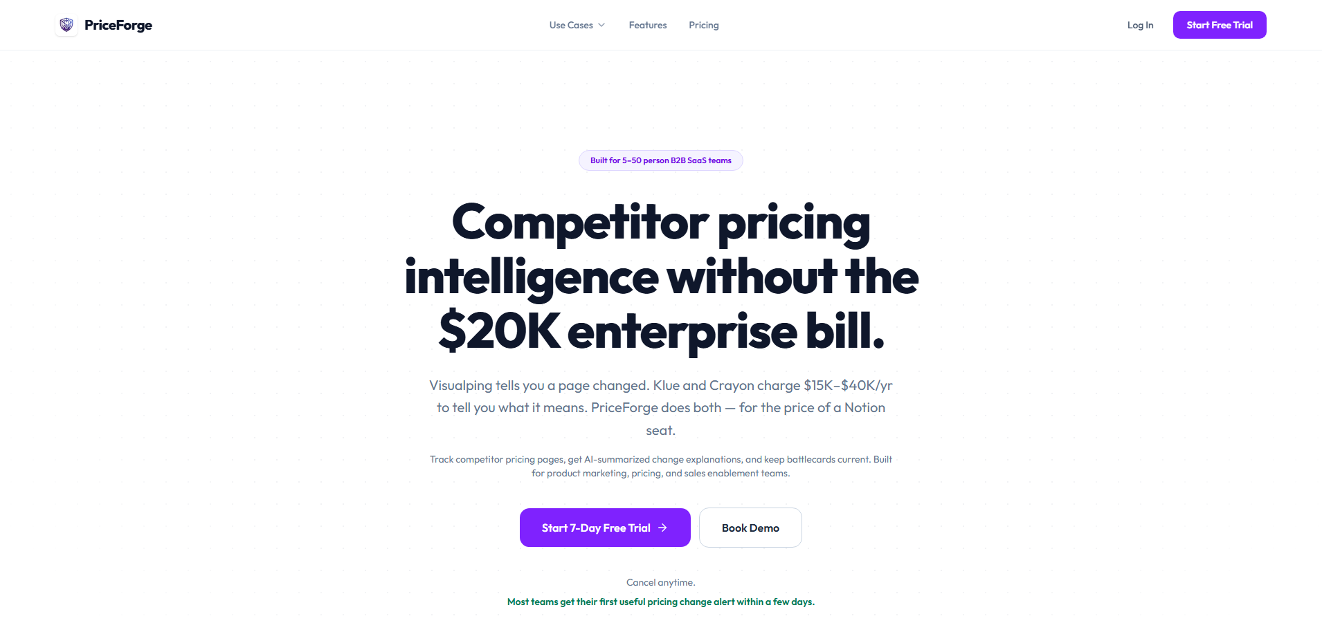 PriceForge — 1